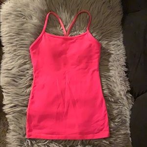 Lululemon with built in bra tank top